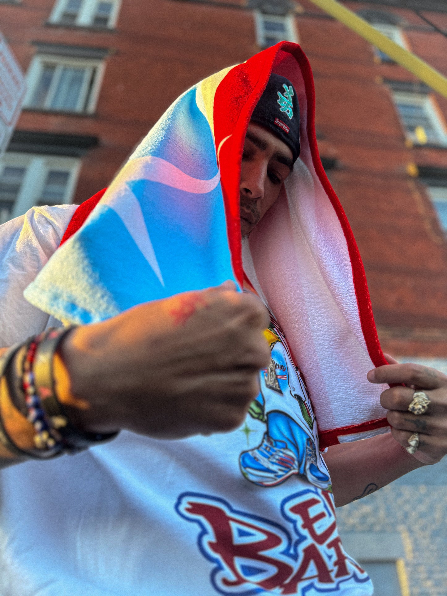 PR FLAG HEAD TOWEL