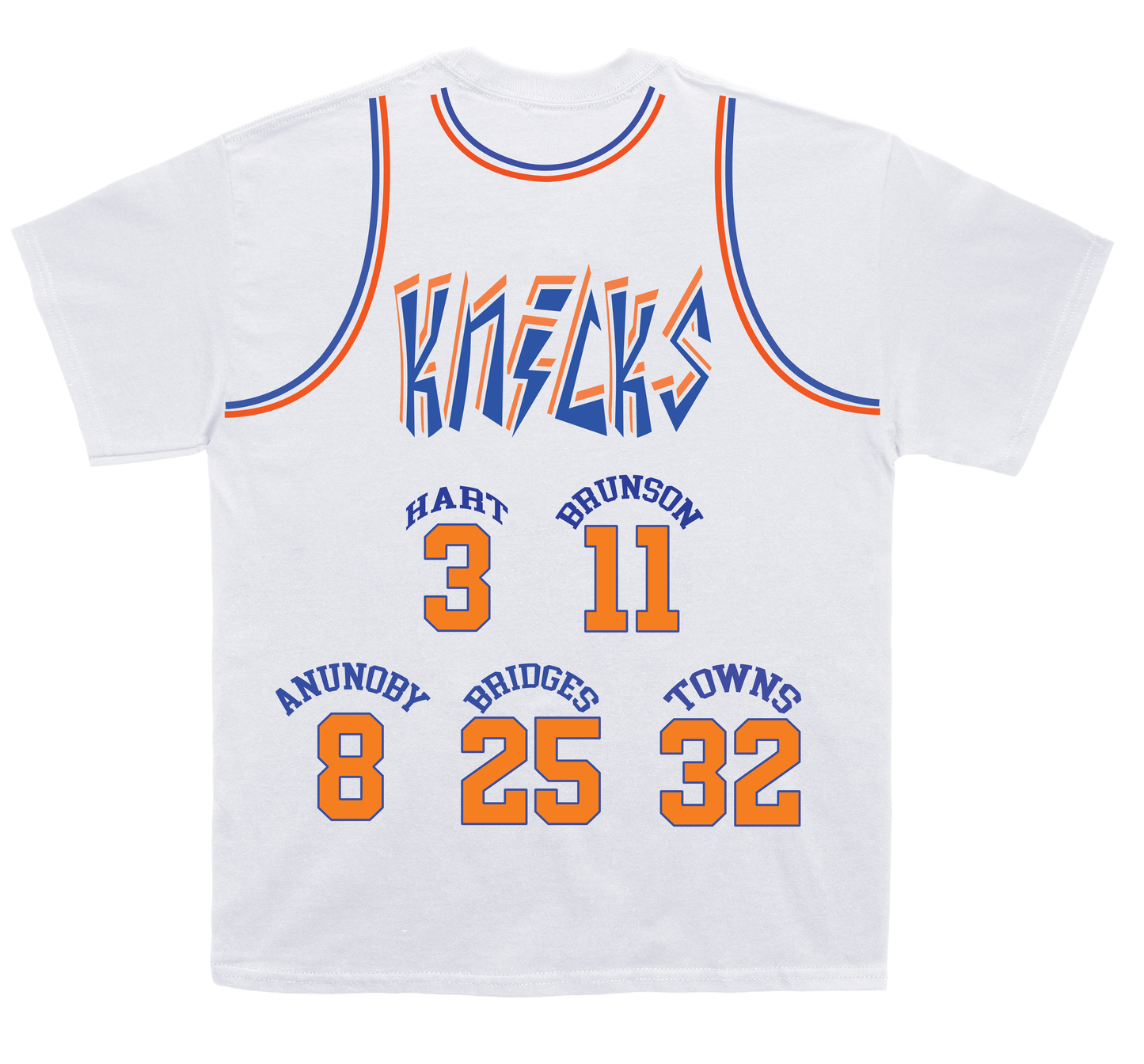 Knicks Starting 5 Jersey Tee