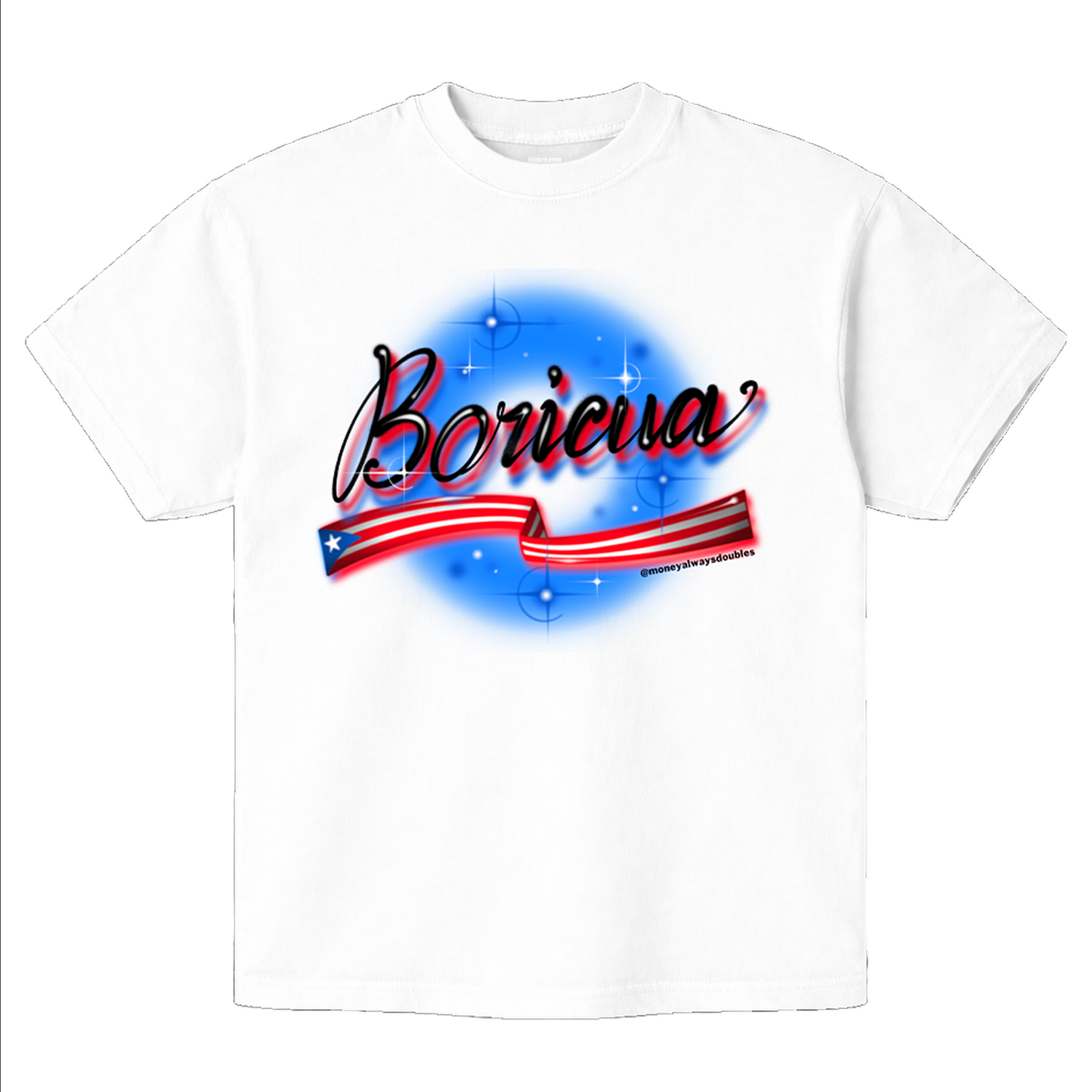 BORICUA AIR BRUSH TEE