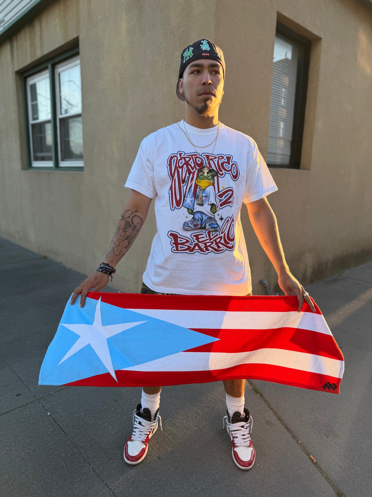 PR FLAG HEAD TOWEL