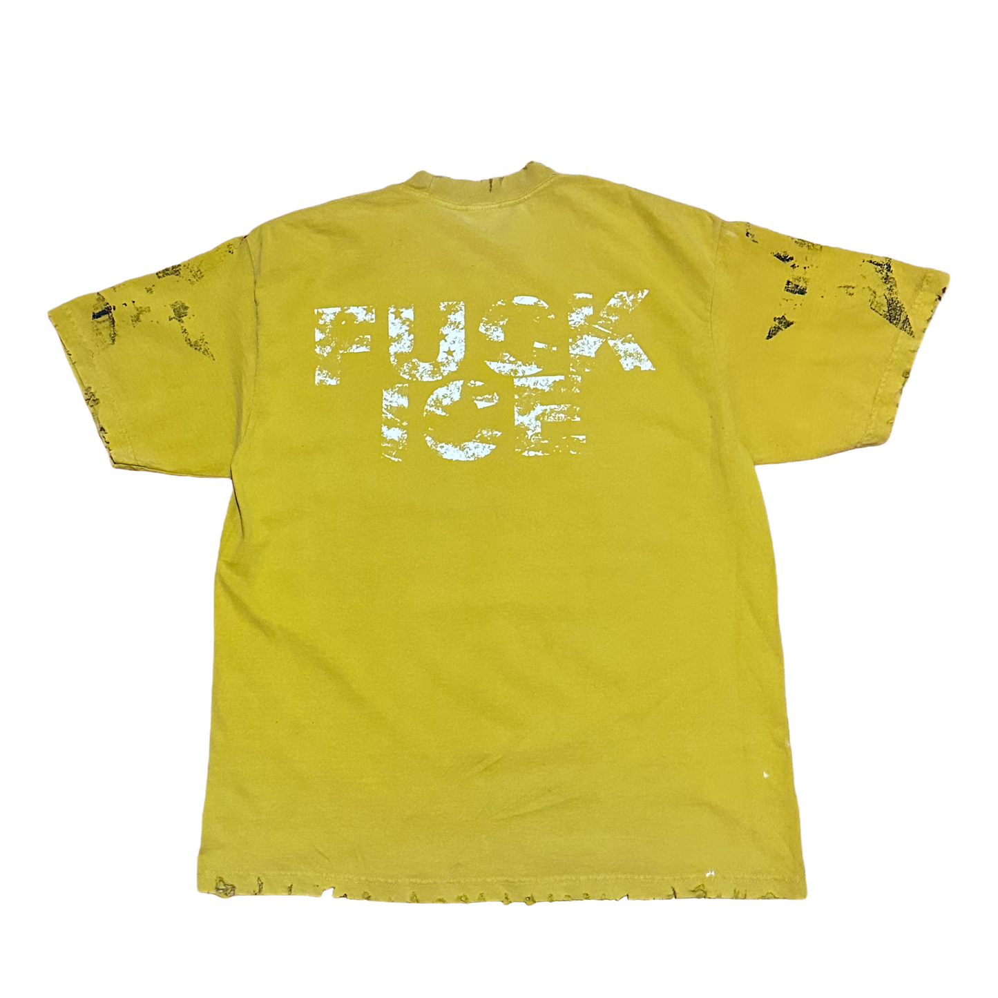 Stolen Land tee (Mustard)